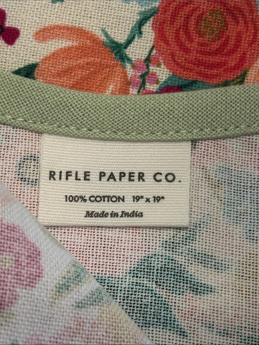 Rifle Paper Co. Floral Garden Napkin Set of 2